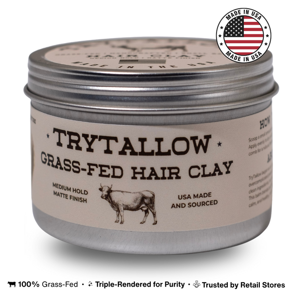 TryTallow Grass-fed Hair Clay