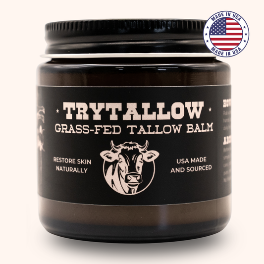 TryTallow™️ All-Natural Wrinkle Fighting Tallow Balm 4oz