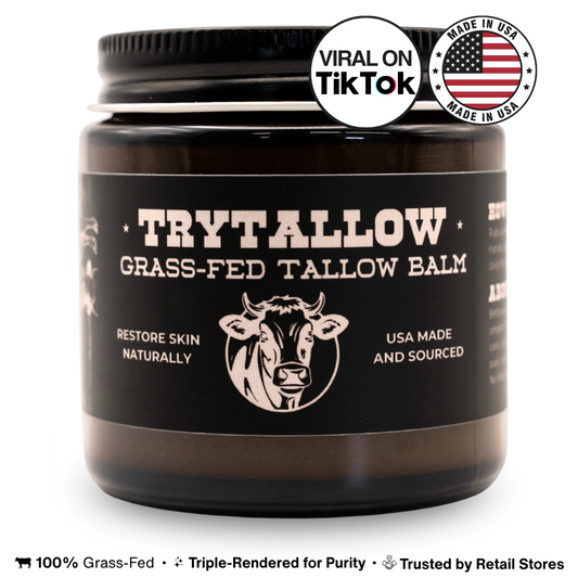 TryTallow™️ Wrinkle and Acne Fighting Tallow Balm 4oz