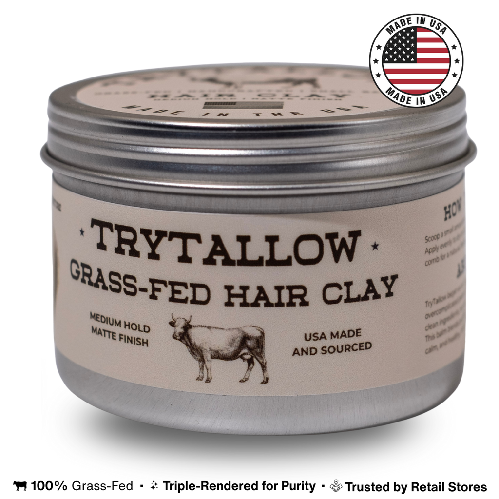 TryTallow Grass-fed Hair Clay
