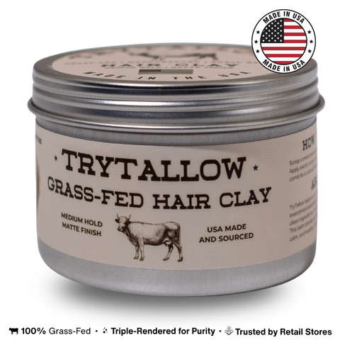 TryTallow Grass-fed Hair Clay