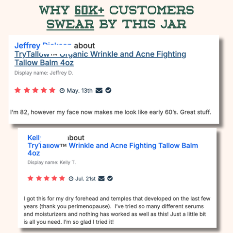 TryTallow™ Grass-Fed Tallow Balm (4oz)