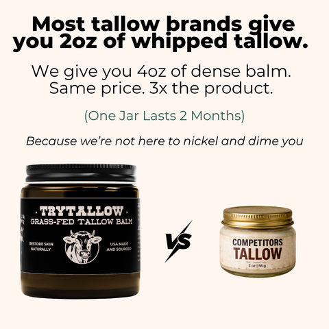 TryTallow™ Grass-Fed Tallow Balm (4oz)