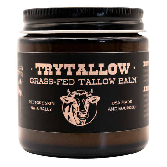 TryTallow™️ Wrinkle and Acne Fighting Tallow Balm 4oz