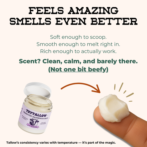 Magnesium Tallow Balm (4oz)