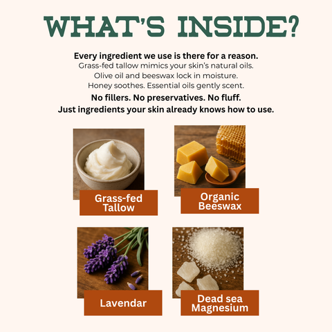 Magnesium Tallow Balm (4oz)