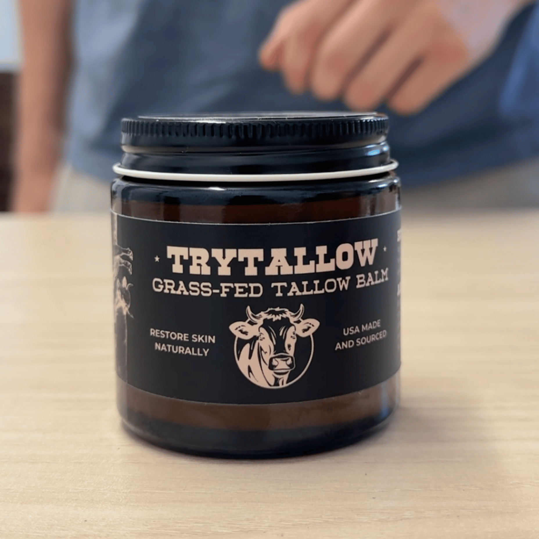 TryTallow™️ Wrinkle and Acne Fighting Tallow Balm 4oz