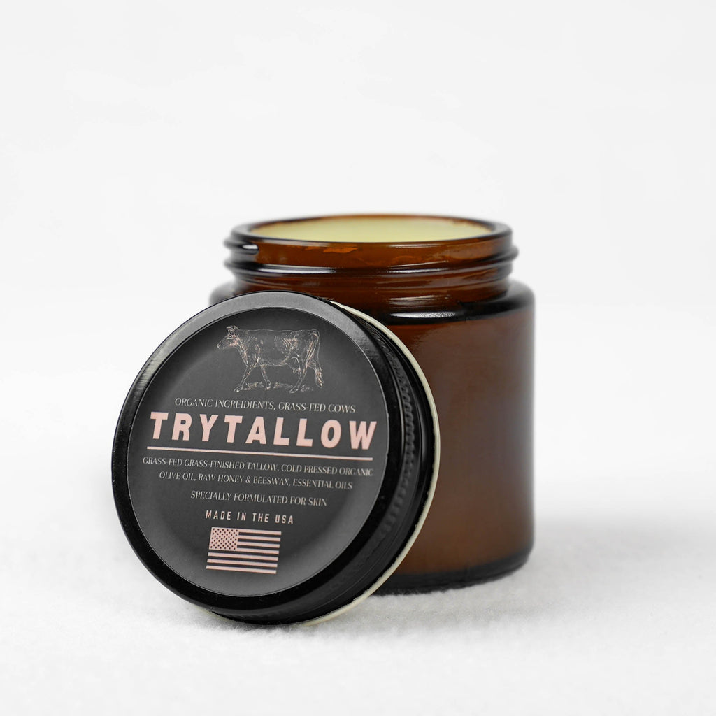 TryTallow™️ Organic Wrinkle and Acne Fighting Tallow Balm 4oz