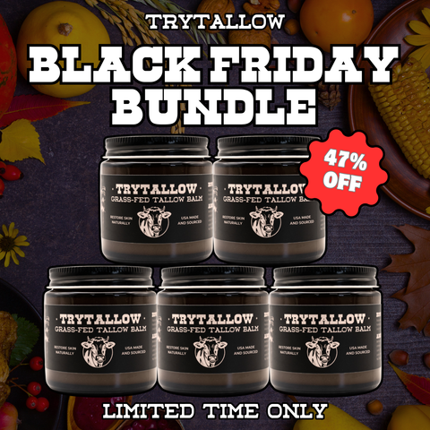 Limited Edition Tallow Balm 5-Pack