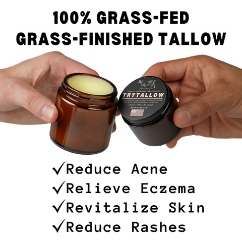 TryTallow™️ Organic Wrinkle and Acne Fighting Tallow Balm