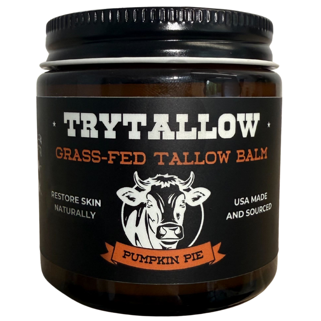 *LIMITED TIME* TryTallow™️ Wrinkle and Acne Fighting Tallow Balm 4oz (Pumpkin Pie Scented)